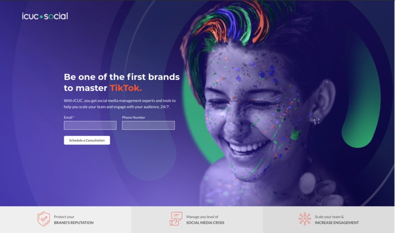 ICUC storybrand website example